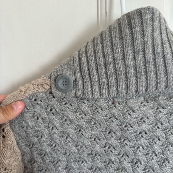 Sundance mixed knit lambswool turtleneck size small - Picture 6 of 8